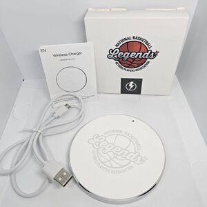 LEGENDS National Basketball Retired Players Organization Fast Wireless Charger